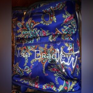 Vera Bradley small rolling luggage Paisley Swirl